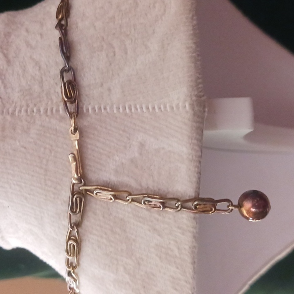 Earrings = Lisner   Bracelet = Lisner  Necklace = Kramer? 3 Piece Jewelry Set - Picture 5 of 8